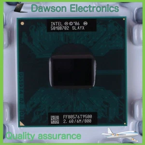 Intel Core 2 Duo T9500 CPU 2.6GHz 6M 800 Laptop Processor Dual-Core 35w TESTED - Picture 1 of 4