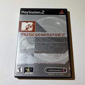 MTV Music Generator 2 Sony PlayStation 2 2001 PS2 CIB Complete Tested Working - Picture 1 of 5