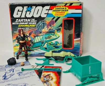 GI Joe 1984 Zartan V1 Completo Como Nuevo + Chameleon Swamp Skier 100% Hasbro ARAH Foto 1 de 4