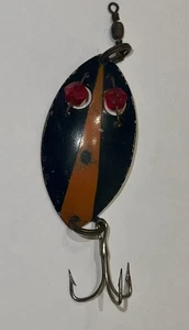 Rare Vintage Lane Spark L Wobbler Ruby Eye Gold 3 Inch Pike Trout - Bild 1 von 15