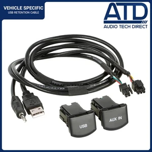 USB Aux Befestigung Kabel Für VW Polo 6R Scirocco Mk3 Sharan OEM Factory Adapter - Bild 1 von 6