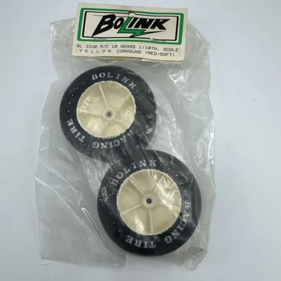 Vintage Bolink Medium Soft Yellow Compound Fits Team Associated RC10 BL-3330  - Image 1 of 4