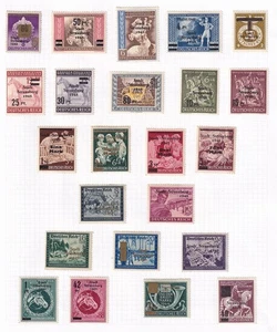 Stadt Strausberg 1945 colección de 23 sellos LOCALES / ¡ALTO VALOR! - Imagen 1 de 1