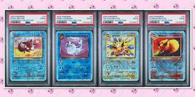 *Conjunto secuencial* PSA 2 Eevee 74/110 Legendary Collection Holograma inverso TCGKITTEN Foto 1 de 4