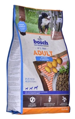 4015598013246 BOSCH Fish & Potato - Trockenfutter für Hunde - 3 kg bosch - Bild 1 von 2