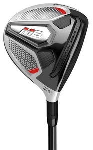 Left Handed TaylorMade Golf Club M6 15* 3 Wood Stiff Fujikura Atmos Orange 6 - Picture 1 of 4