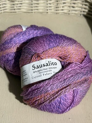 Crystal Palace Yarns Sausalito 100% Wool (2) 50g Balls 396yds Total Color #8453 - Image 1 of 3