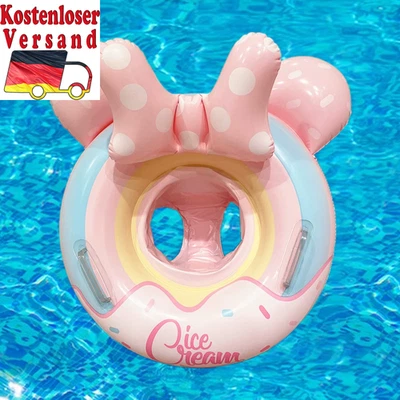 Summer Girls Stylish Baby Pool Float Inflatable Swim Trainer Toy Thicken Infant  - Bild 1 von 4