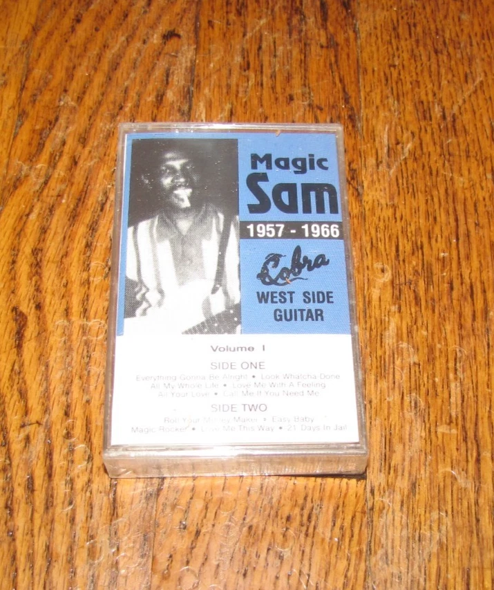 MAGIC SAM - 1957 - 1966 VOLUME 1 - PAULA RECORDS BLUES SERIES CASSETTE TAPE - Image 1 of 2