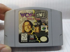 WCW Vs. nWo World Tour( Nintendo 64)-n64- Authentic- Tested - Picture 1 of 6