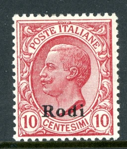 Italien 1912 Rhodos 10¢ Claret Scott #3 postfrisch L478 - Bild 1 von 6