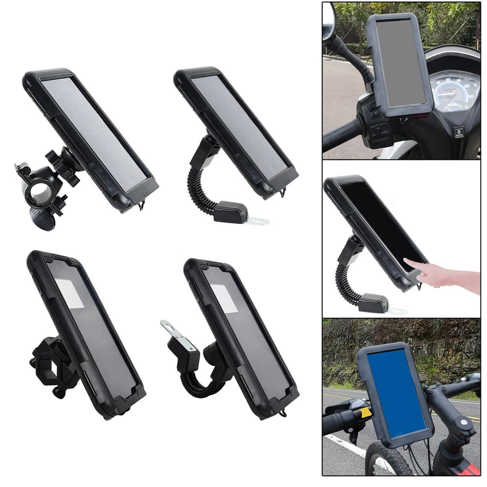 Motorcycle Phone Mount Phone Holder Buckle Design Detachable Touch Screen Anti - Image 1 of 1