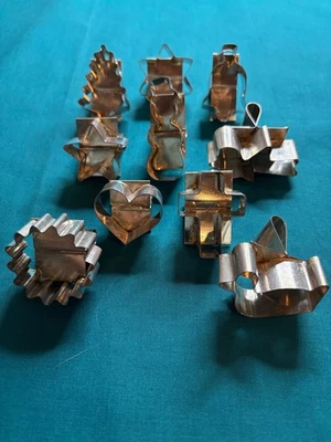 Beautiful Rare Miniature Cookie Cutters with Unique Comfy Handles - Image 1 of 3