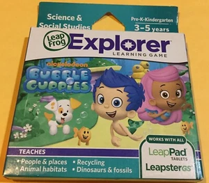 LeapFrog LeapPad Explorer Bubble Guppies Science & Social Studies Game, NEW - Picture 1 of 1