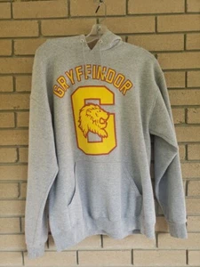 Harry Potter - Gryffindor - Grey Hoodie Size: Large - Picture 1 of 4