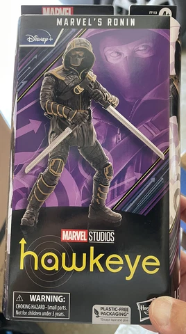 Marvel Legends 6" Avengers Endgame Ronin Walmart Exclusive New Sealed Hawkeye Cover