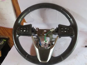 13 2013 MAZDA CX-9 LEATHER WRAPPED STEERING WHEEL AUDIO AND CRUISE SWITCH - Picture 1 of 10