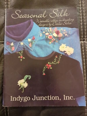 Seasonal Silk Ribbon Embroidery Craft Patterns Projects By Indygo Junction - Image 1 of 4