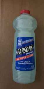 Vintage Parsons Non-Streaking Ammonia Original All Purpose Cleaner 1999 28 Fl Oz - Picture 1 of 3