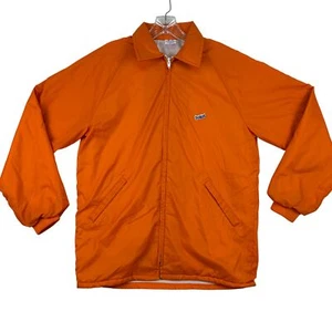 Vintage Sunkist Jacke Herren Small LA DE MO 90s Orange USA Made Full Zip Logo - Bild 1 von 14
