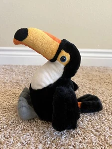 Ganz WEBKINZ Toco Toucan Bird Plush Stuffed Animal No Code - Picture 1 of 2