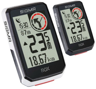Sigma GPS Bike Computer ROX 2.0 Top Mount Ciclocomputer e-Bike Pronto Komoot - Immagine 1 di 4