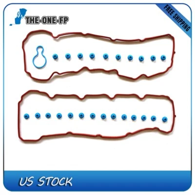 Valve Cover Gasket Set For Dodge Ram 1500 Jeep Grand Cherokee 4.7L 2004-2007 - Image 1 of 3