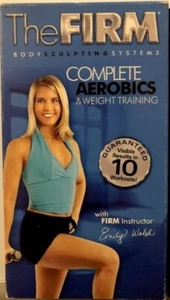 The Firm Body Sculpting System 2 Complete Aerobics & Weight Training VHS - Picture 1 of 4