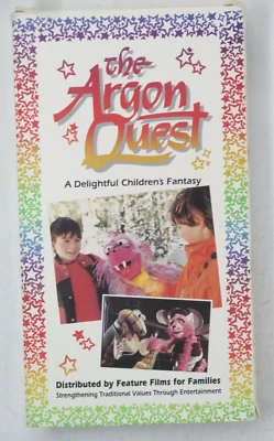 The Argon Quest художественные фильмы для семей (VHS, 1989) Эми Миллер, Шеннон Линч - Изображение 1 из 4