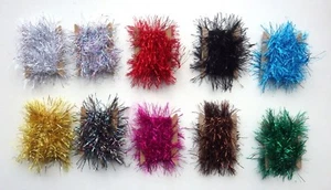 SET 10x colors Crystal Hackle Ice Chenille Steelhead Streamers Woolly Bugger - Picture 1 of 6
