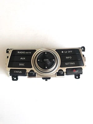 2008 INFINITI G37 COUPE NAVIGATION CONTROL SWITCH OEM Foto 1 de 4