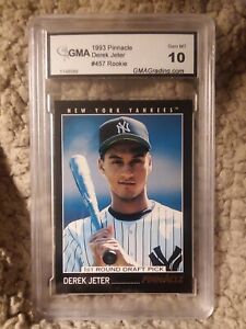 🔥🏅 Derek Jeter 1993 Pinnacle GMA 10 Rookie Great Investment Perfect Crossover 