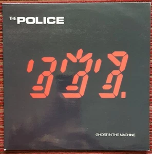 POLICE GHOST IN THE MACHINE RARE ORIGINAL LP FROM CZECHOLSLOVAKIA - Picture 1 of 4
