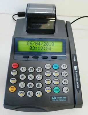 Máquina de tarjetas de crédito con terminal de pago con tarjeta NURIT 2085 - Usada Foto 1 de 2