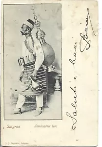 1901 TURKEY SMYRNA AEGEAN   LIMONADIER TURKISH - Picture 1 of 2