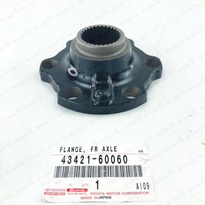 GENUINE TOYOTA 1998-2007 LAND CRUISER LEXUS LX470 FRONT AXLE FLANGE 43421-60060 - Image 1 of 4