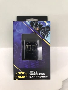 Batman True Wireless Earphones TWS DC Comics Crest Bluetooth Headphones Earbuds - Zdjęcie 1 z 7