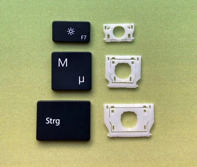 Ersatz-Taste / Tasten Microsoft Surface Laptop 3. 4. 5. 6. Gen. schwarz Tastatur - Bild 1 von 4