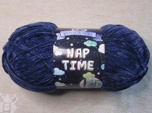 Lion Brand Yarns, A Star is Born Nap Time, Navy, 3.5 oz, 306 yds, 100% Polyester - Picture 1 of 6