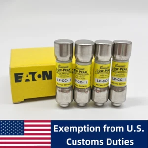 10PCS New Bussmann LP-CC-6 6A 600V Time-delay Fuse LPCC6 Fast Shipment - Picture 1 of 2