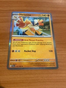 Pokemon TCG Paldea Evolved HARIYAMA Rare Holo 113/193 - Picture 1 of 1