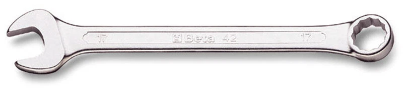 Chiave combinata Beta 42 misura 22 x 22 mm forchetta poligonale piegata