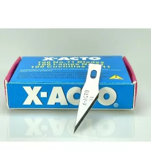 X-ACTO X611 100 piezas. Paquete de cuchillas a granel No.11 para cuchillos X-Acto nuevas - Imagen 1 de 6