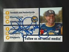 KYLE PETTY NASCAR STAR SIGNED AUTOGRAPHED BUSINESS SOCIAL MEDIA CARD *RARE*