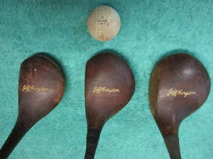 Vintage Jeff Corydon Wood Set 1,2,3 - All Original - Great For Man Cave Display! - Picture 1 of 10