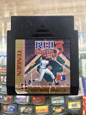 Cartucho de juego Nintendo NES RBI Baseball 3 Foto 1 de 2