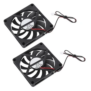 21.46CFM 2x 3D Printer Assembly Part High Speed Cooling Fan 12V 6000RPM NEW - Zdjęcie 1 z 7