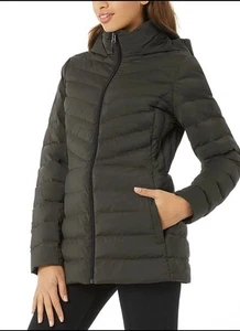 32 Grad Hitze Damen Power Stretch wasserabweisende Jacken mit Kapuze verschiedene - Bild 1 von 5