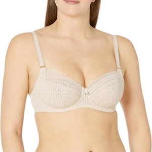Freya Expression Plunge-BH mit Bügel in Häkeloptik 34H Viva - Bild 1 von 3