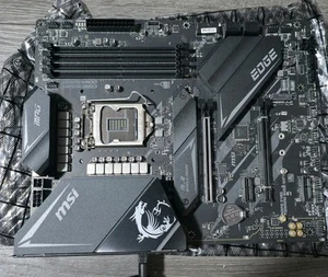 MSI MPG Z490 Gaming Carbon WiFi Intel LGA 1200 Motherboard - Photo 1/9